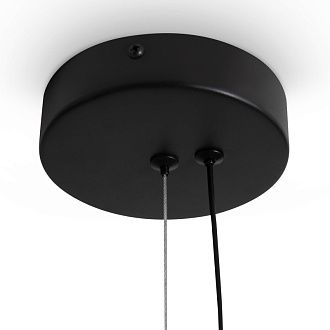 Подвесной светильник 28*28*240 см, LED, 7W, 3000К, Freya CLOD FR6186PL-L7SM2 черный