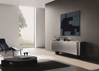 Рамка стеклянная Voltum S70 на 5 постов, титан, стекло Стекло/пластик  VLS110506