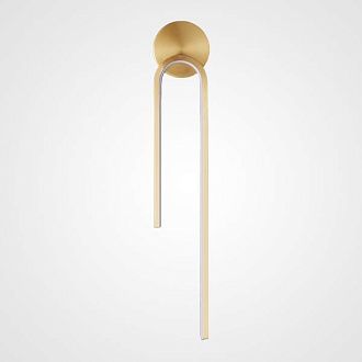 Бра WIKI WALL Brass 55*10*55 см, 1*LED*8W, 3000, 4000, 6000K, ImperiumLoft wiki-wall01, Латунь