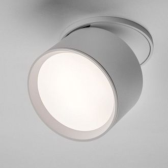 Спот *8*-4,8 см, *LED*9W, 3000/4000/6000K, Lightstar Acuto 215806, белый, вр 7,2 см