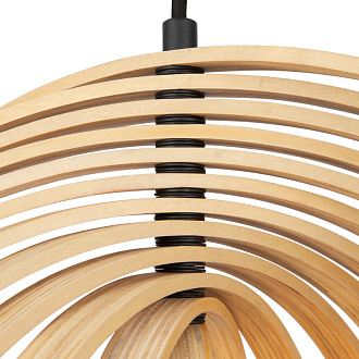 Подвесной светильник  50 см, E27 1 40W, К, Черный Maytoni Roots MOD197PL-01W1