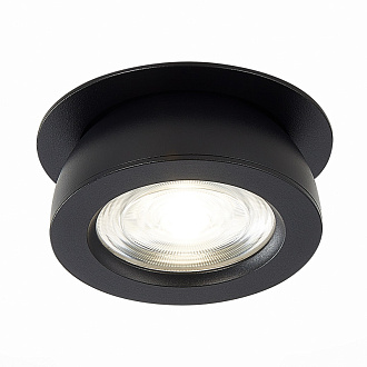 Встраиваемый светильник 11 см, 10W 3000K ST LUCE Встраиваемые светильники ST654.438.10 Черный, вр 9 см