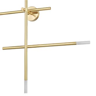 Бра 16*66*66 см, 4*G4 латунь Vele Luce Corda VL5534W14