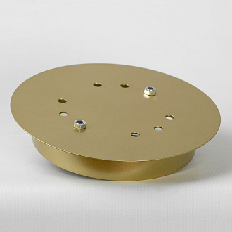 Люстра потолочная 65*76 см, 12*G4*2W  Lussole Blubber LSP-8875 матовое золото