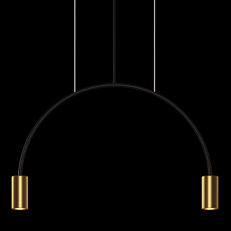 Подвесной светильник Loft IT 5043-2, черный-бронза