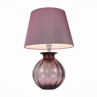 Прикроватная лампа 35 см, ST LUCE AMPOLLA SL968.604.01 Хром, Пурпурный