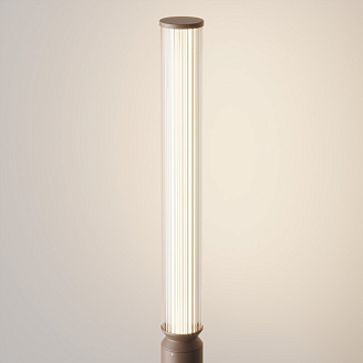 Садово-парковый светильник 7,5*198,6 см, LED, 20W, 3000К, Maytoni Lit O593FL-L20BR3K коричневый
