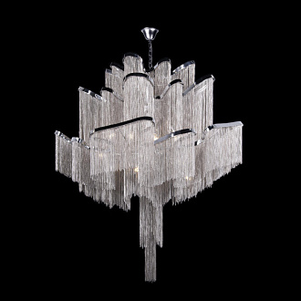 Подвесной светильник 72*110 см, 12*E14 Loft it Stream 10208/800 Smoke