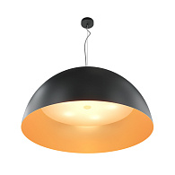 Подвесной светильник Maytoni Dome MOD169PL-05GB1 80 см, 5*E27*60W, Черный с Золотом