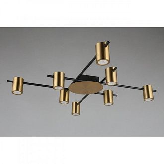 Люстра 80*12 см, GU10, 25W, Aployt Elwisia APL.633.07.08, бронзовый