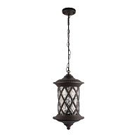 Подвесной уличный светильник *23*43,4-94,4 см, 1*E27*100W, LOFT IT Bergamo 100018P, черный
