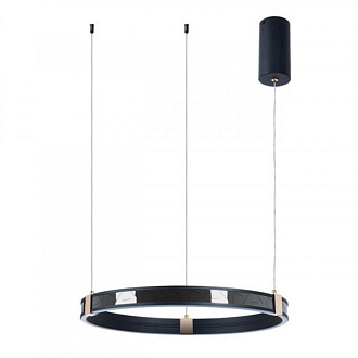 Светильник 60 см, 65W, 3000-6000K, Arte Lamp SHINE A2222SP-1BK, черный