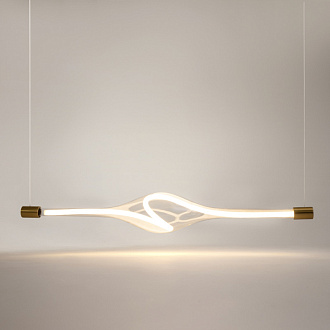 Подвесной светильник 96*13,5*316,5 см, LED, 3000К, Maytoni LOOP MOD290PL-L23BS3K латунный