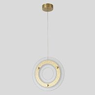 Подвесной светильник 25 см, 25W, 3000K, Crystal Lux DIEGO SP25W LED BRASS, латунь