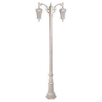 Садово-парковый светильник 76*16*-22 см, 2*E27*100W, LOFT IT Tremezzo 100019/2200 WBG, золотой
