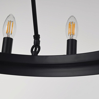 Люстра 160 см Citilux Смитсон CL470130 коричневый
