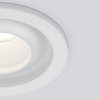 Встраиваемый точечный светодиодный светильник 25022/LED 5W 4200K WH белый Elektrostandard