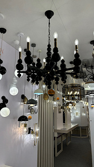 Люстра 62*94 см, 6*E14 Lumion Nana 8106/6 черный