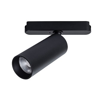Трековый светильник 14,5*5*16 см, LED * 1 * 12W, 4 000 К, Arte Lamp Rapid A6158PL-1BK, Черный
