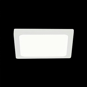 Светильник, 9 см, 8W, 3000К, белый, теплый свет, Citilux Омега CLD50K080, встраиваемый светодиодный