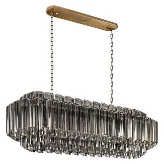 Подвесная люстра 102 см, Loft IT Celebration 10579/1000R Smoke, бронза