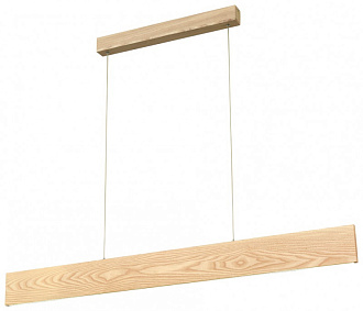 Светильник подвесной Wertmark Edda WE514.02.713, 120*1,6 см, натуральный