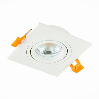 Встраиваемый светильник 9/8 см, GU10, IP20 ST LUCE ST251.508.01 Белый, вр 8 см
