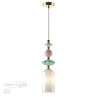 Светильник 11 см Odeon Light Candy 4861/1B золото