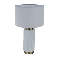 Настольная лампа 28*28*47 см, 1*E27 Gerhort G32171/1T BR+BEG BEG, Бронза;Бежевый