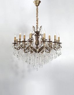Люстра *92*140 см, 18*E14*60W, Lucia Tucci Barletta BARLETTA 122.12.6 antique, бронзовый