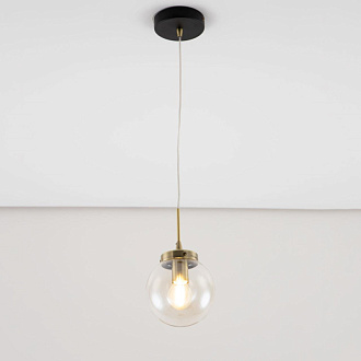 Светильник подвесной Citilux Планета CL105115, черный-бронза