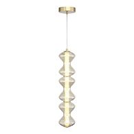 Подвесной светильник *14*-200 см, 1*LED, 18W, 3000K, ST-Luce Spine SL6136.213.01, золотой