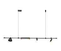 Светильник 150 см, 20W, 4000K, Kink Light 07616-150L,19, черный