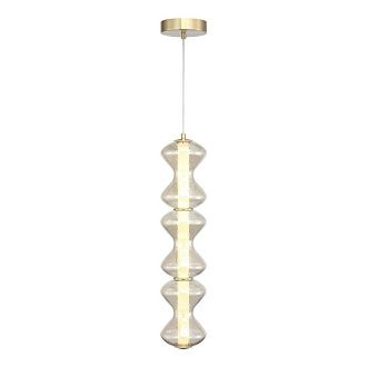 Подвесной светильник *14*-200 см, 1*LED, 18W, 3000K, ST-Luce Spine SL6136.213.01, золотой