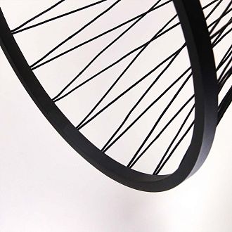 Подвес 40*40-150 см, 4*LED, 12W, 4000K, Favourite Fibra 4633-4P, черный матовый