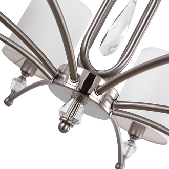 Светильник 86 см, Freya Riverside FR1007PL-08N, никель