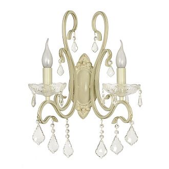 Бра *34*48 см, 2*E14*40W, Arti Lampadari Luminare Luminare E 2.1.2.601 C, Кремовый