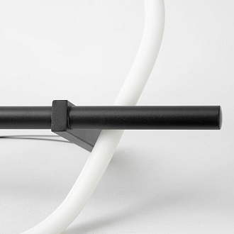 Линейно-подвесной светильник 110*12*35/150 см, 1*LED*18W 4000K Lussole River LSP-7303 черный/бронзовый