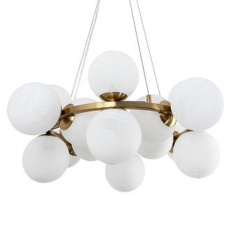 Подвесной светильник 70*60/120 см, 16*Е14 MODESTYLE MS.6117.16 BS латунь