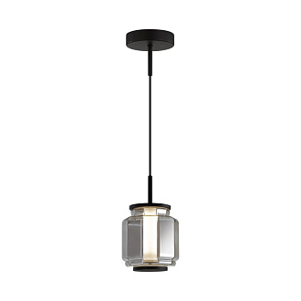 Подвесной светильник  15*15*28-186 см, 1*LED*5W Odeon Light Jam 5408/5L черный