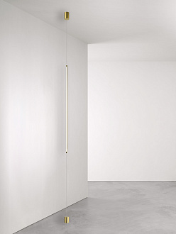 Подвесной светильник 7*140 см, 1*LED*20W 4000K Lussole Gilmer LSP-0931 матовое золото