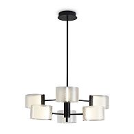 Потолочный светильник 43-73 см, 6LED*5W, 3000K, Freya Ice FR5541CL-L30B, Черный