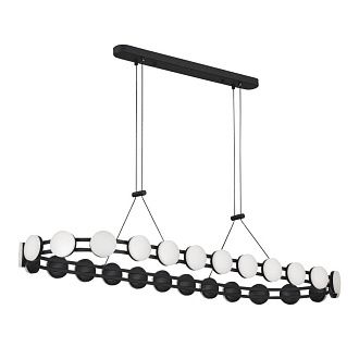 Подвесная люстра 110*42*120 см, 1*LED*50W, 4000K, ST-Luce Monro SL6610.403.26, черный