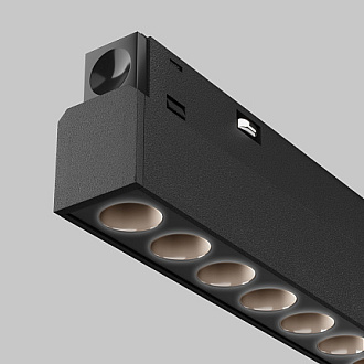 Светильник 43,4*2,2*4,4 см, LED 24W 3000/6000K Maytoni Technical Points TR031-4-24W3K-M-DS-B черный, 36°, Dim