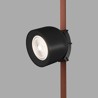 Светильник на шине *10*10,7- см, *LED*12W, 2700-6000K, Denkirs BELTY SPOT DK5640-BK, черный пластик