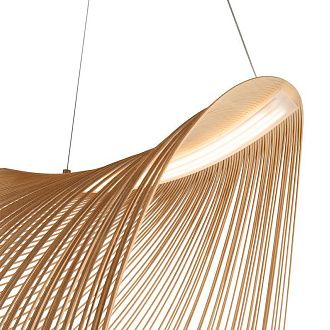 Подвесной светильник *42*75-205 см, *LED*6W, Freya Rivo FR5638PL-L6T, Латунь