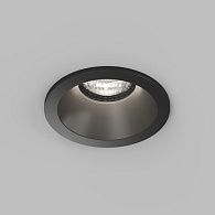 Точечный светильник влагозащищенный 8.5 см, GU10, Denkirs Cove DK2130-BK, черный