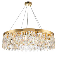 Подвесной светильник 800*800*255/1255 мм, 12*E14 золото Indigo Anna V000381, 12029/12P Gold