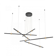Светильник 160 см, 100W, 2800-6500K, Arte Lamp Errai A2195SP-5BK, черный-бронза