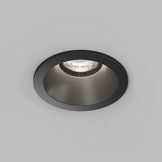 Точечный светильник влагозащищенный 8.5 см, GU10, Denkirs Cove DK2130-BK, черный